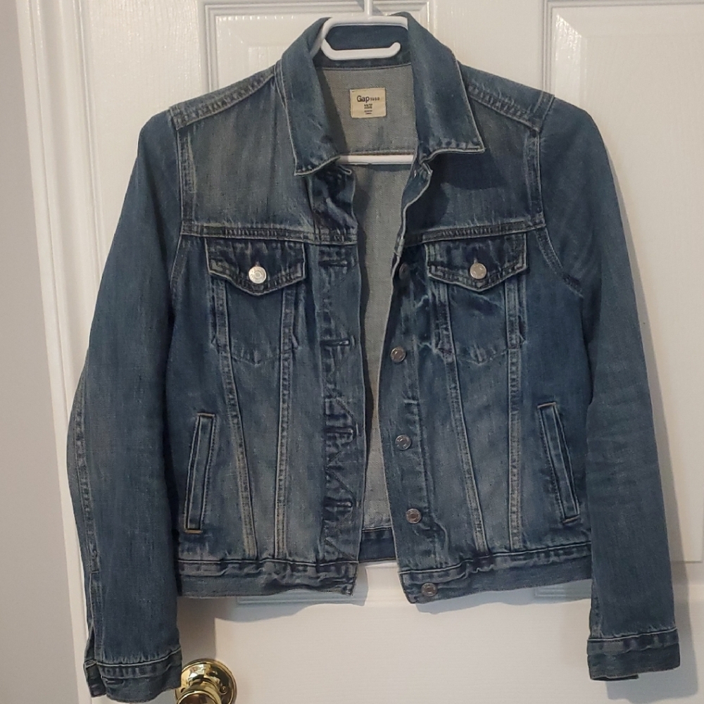 GAP Blue Classic Jean Jacket Medium Wash